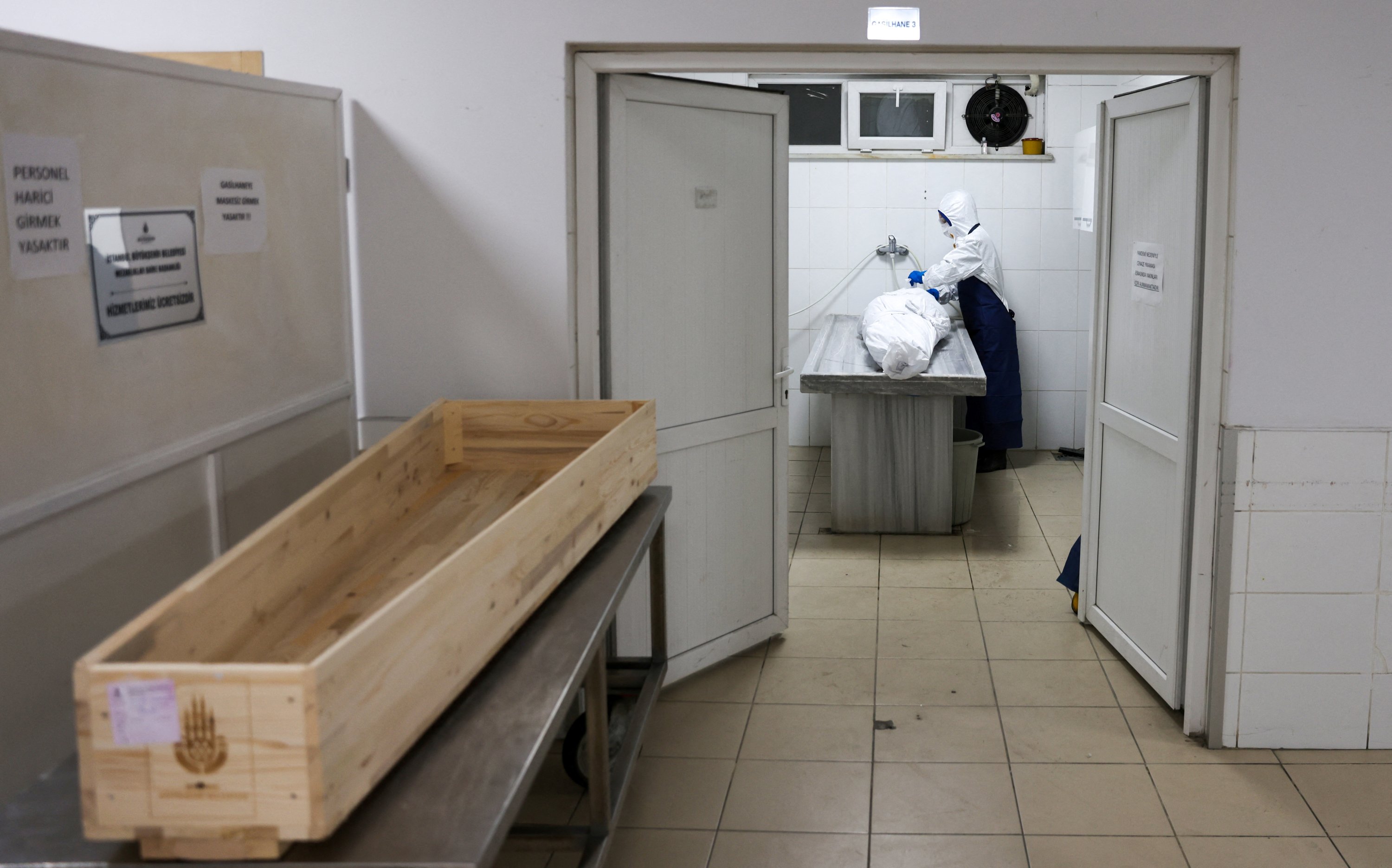 آماده‌سازی برای تدفین